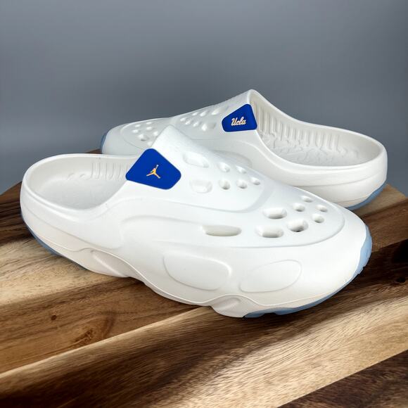Nike Air Jordan Roam UCLA PE PLAYER EDITION Men's Size 13 Slides Bruins Rare - Picture 1 of 10
